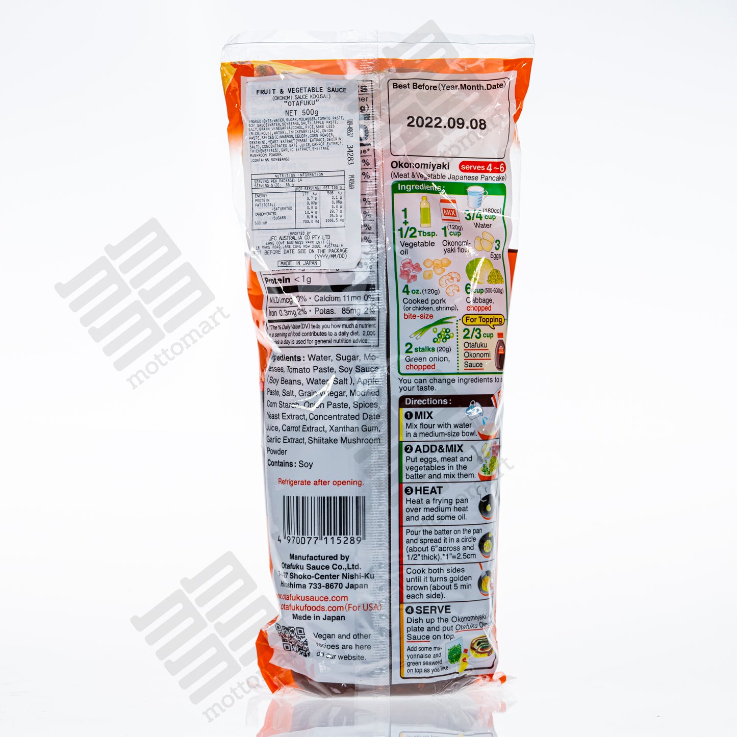 OTAFUKU Okonomi Topping Sauce (500g)
