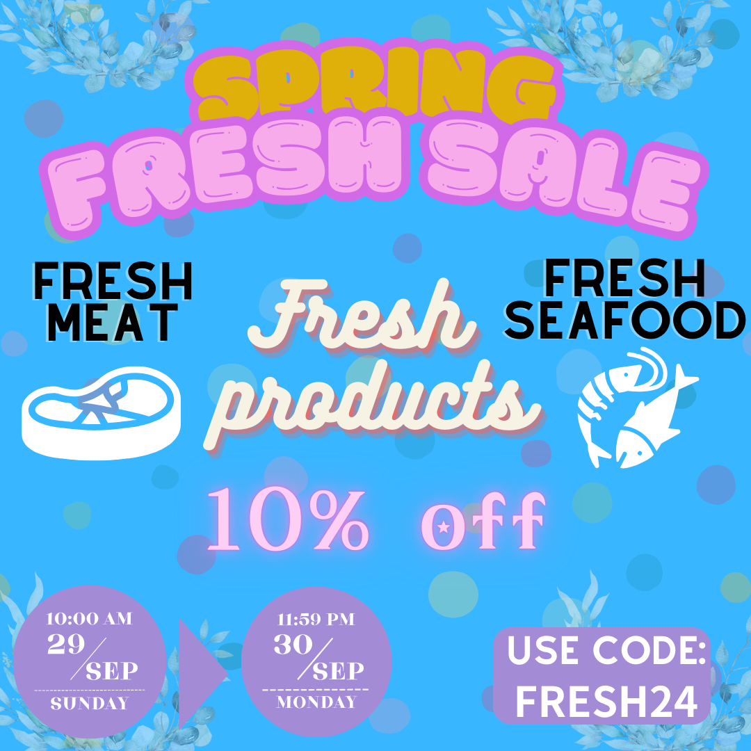 SPRING FRESH SALE 2024