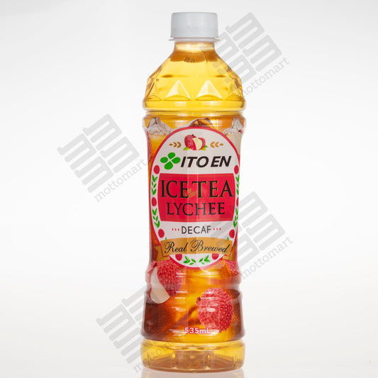 ITOEN Ice Tea Lychee Decaf (535ml) X 24 Bottles