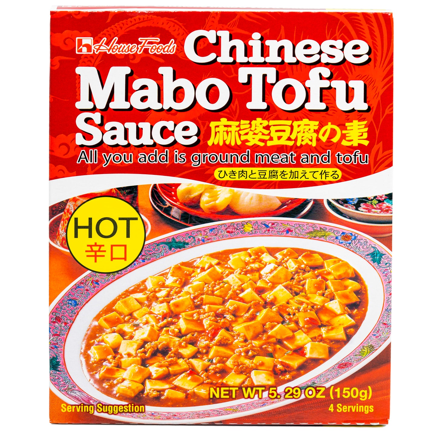 HOUSE Mabo Tofu Sauce - Hot 4 servings (150g)