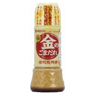 MIZKAN Creamy Sesame Dressing (250ml) ミツカン 金のごまだれ 焙煎荒挽き仕上げ