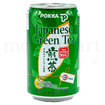 POKKA Japanese Green Tea ( No Sugar) 300ml x 24 Cans