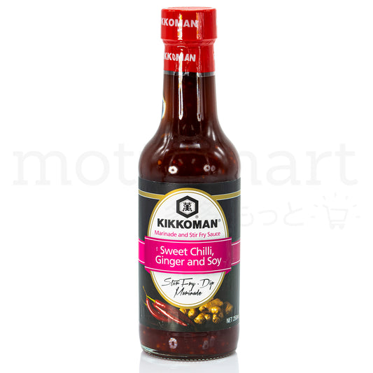 KIKKOMAN Sweet Chilli, Ginger and Soy Marinade and Stir Fry Sauce 250ml