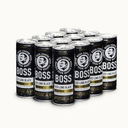 SUNTORY BOSS Coffee - Iced Long Black (237ml) 12CANs