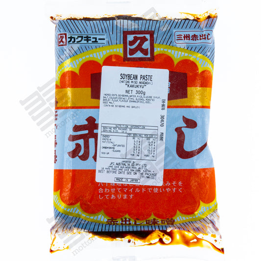 KAKUKYU Hatcho Miso Akadashi - Wheat Red Soy Bean Miso (300g) カクキュー赤出し 八丁味噌