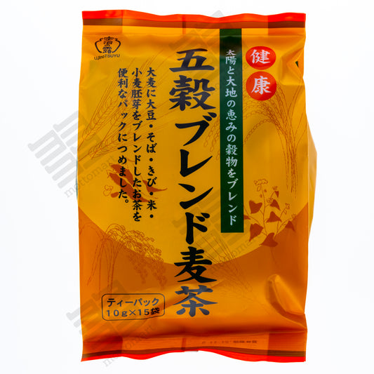 UJI Gokoku Blend Mugi Cha - Roasted Barley Tea Bag (10gx15bags) 宇治の露 五穀ブレンド麦茶