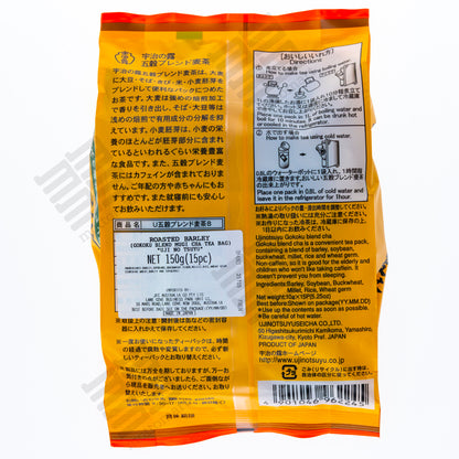 UJI Gokoku Blend Mugi Cha - Roasted Barley Tea Bag (10gx15bags) 宇治の露 五穀ブレンド麦茶