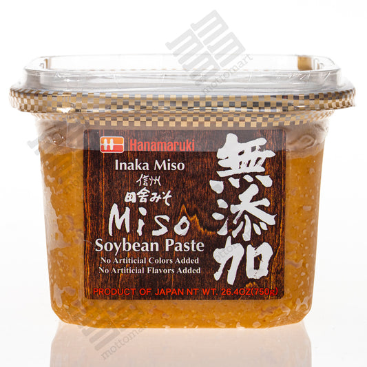 HANAMARUKI Mutenka Inaka Miso (750g) ハナマルキ 無添加 田舎みそ