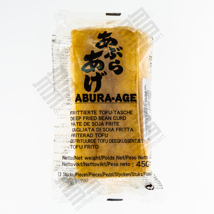 YAMATO Abura Age - Frozen Fried Soy Bean Curd 3pc (45g)