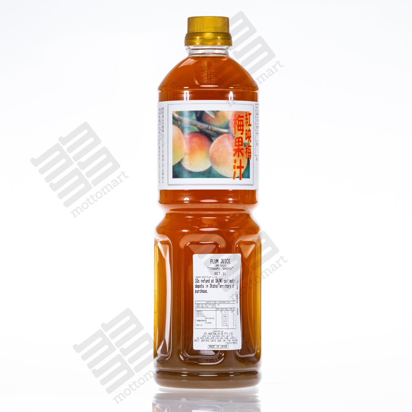 TONAMI Ume Kaju - Plum Juice (1L)