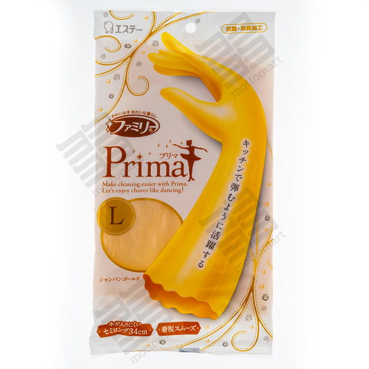 ST Prima Glove Champagne Gold (L size) エステー 家庭用手袋 プリマ シャンパンゴールド