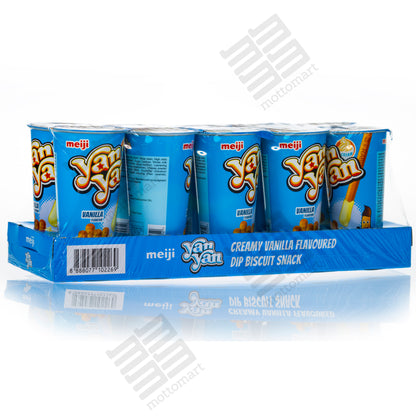 MEIJI Yan Yan Vanilla Biscuit 50g x 10 Cans