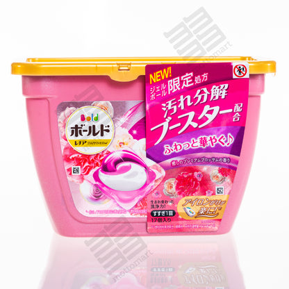 P&G Laundry Detergent Gel Ball - Bold 3D (17 Tablets) ボールド ジェルボール3D プレミアムブロッサムの香り 17個入り