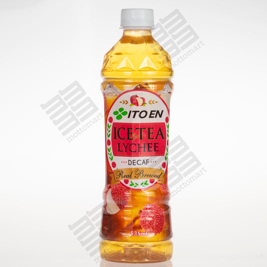ITOEN Ice Tea Lychee Decaf (535ml) X 6 Bottles