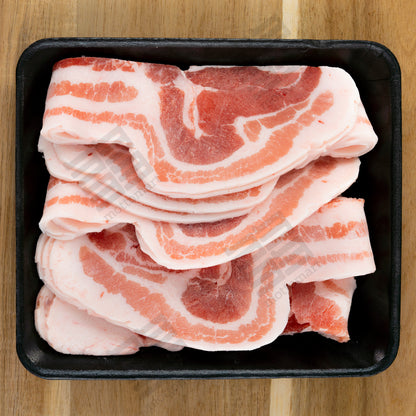 PORK Belly BBQ Slice Cut 4.0mm (500G)